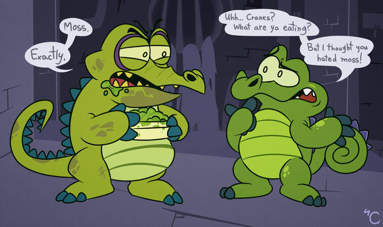 Swampy and Cranky from Where&#39;s My Water?